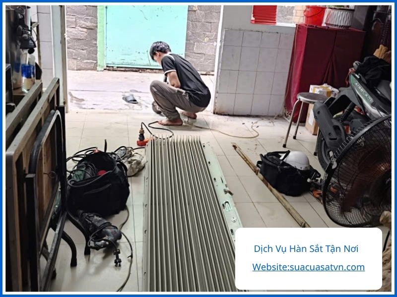 Dịch Vụ Hàn Sắt Tận Nơi Cho Nhà Phố Và Chung Cư Cũ Quận 5