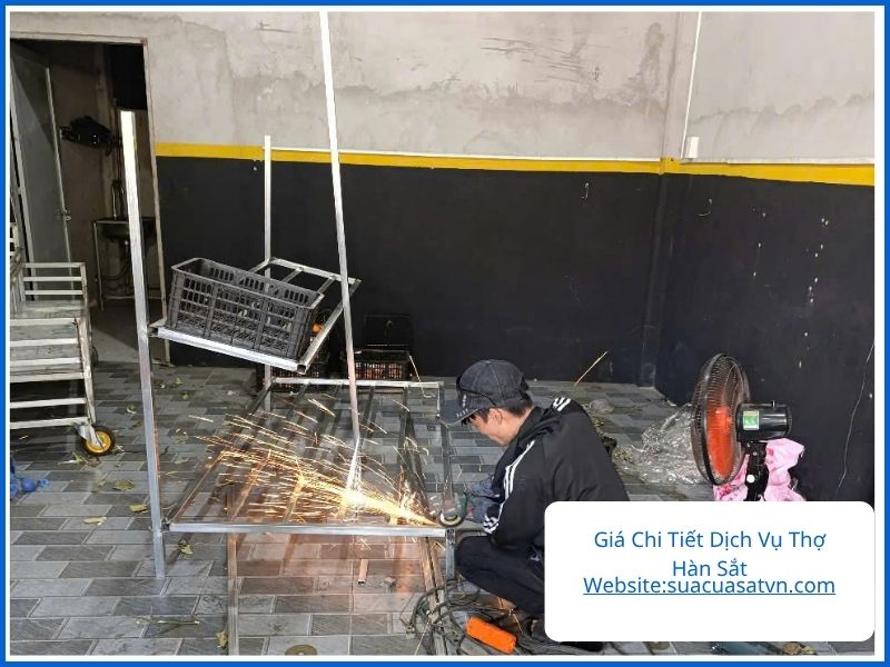 Giá Chi Tiết Dịch Vụ Thợ Hàn Sắt Quận 6