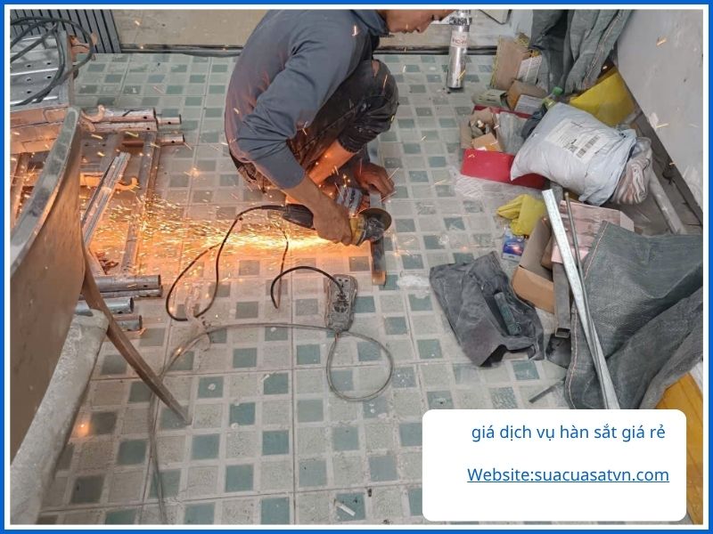 giá dịch vụ hàn sắt giá rẻ, công khai tại Quận 1