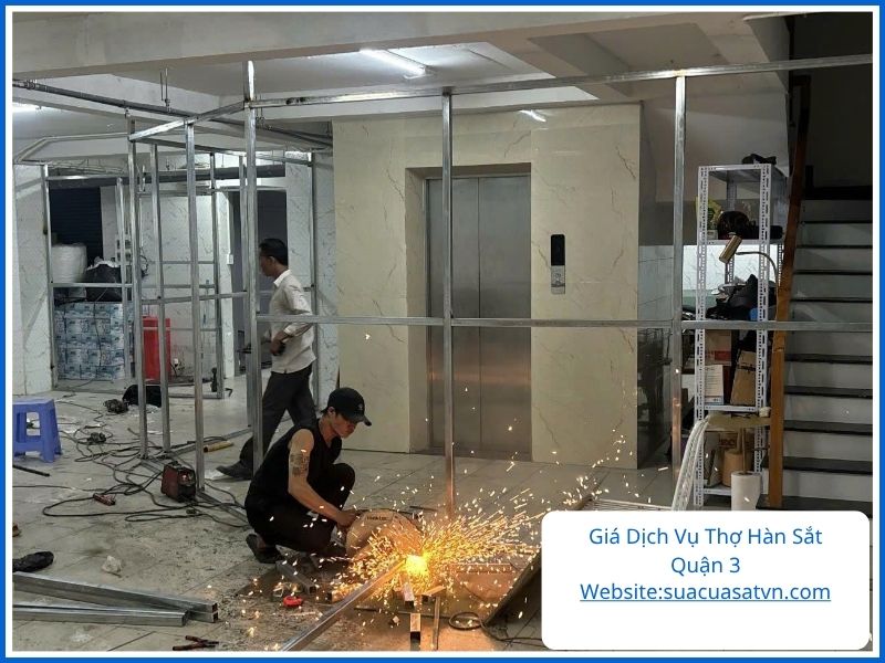 Bảng Giá Dịch Vụ Thợ Hàn Sắt Quận 3 Tại Nhà