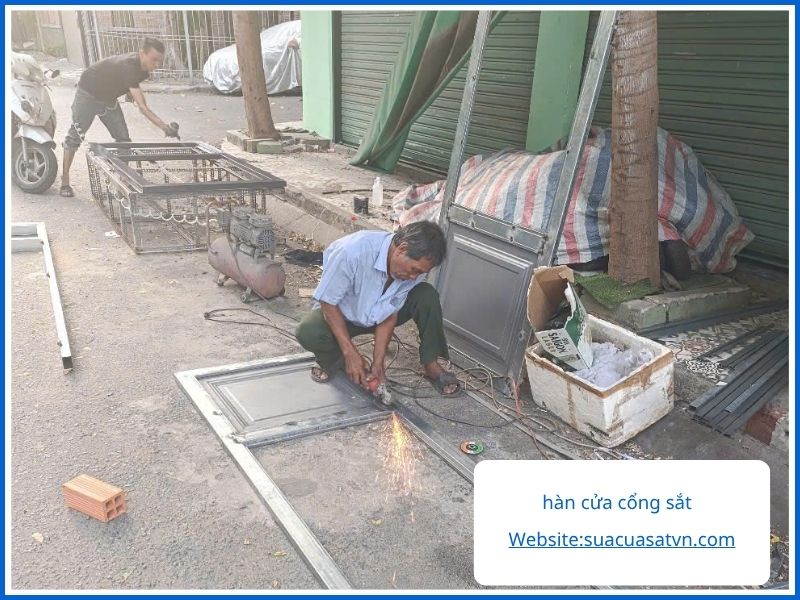 Chi Tiết Các Dịch Vụ Của Đội Ngũ Thợ Hàn Sắt Quận 6 Đức Hải