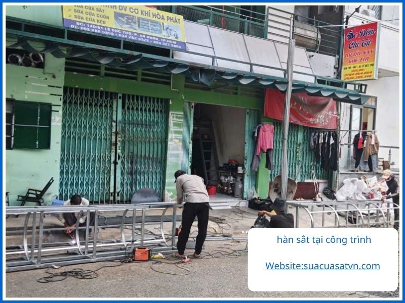 Những điều cần chuẩn bị trước khi hàn sắt tại công trình