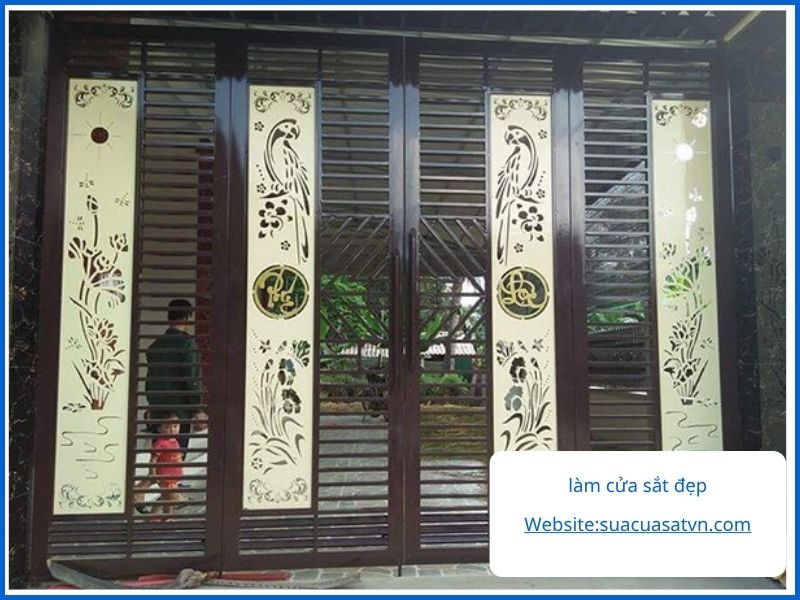 Giải pháp nâng cao: Làm cửa sắt chống trộm tối ưu