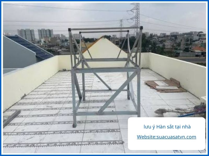 Hàn sắt trong nhà phố, hẻm nhỏ và mặt bằng Bình Thạnh cần lưu ý gì