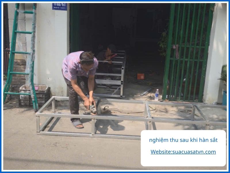 Sau khi hàn xong nên nghiệm thu những gì