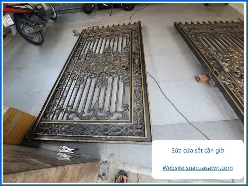 Sửa Cửa Sắt Cần Giờ: Dịch Vụ Chuyên Nghiệp, Thợ Đến Ngay 24/24
