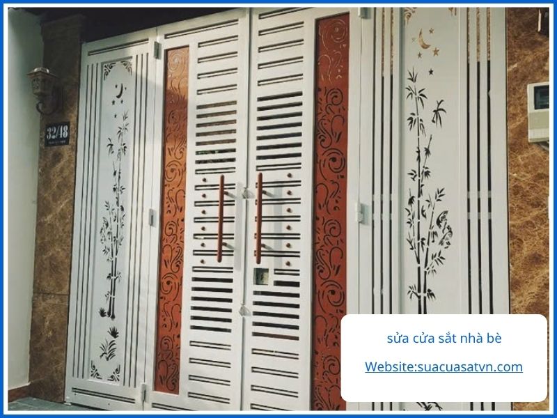 SỬA CỬA SẮT NHÀ BÈ UY TÍN – THỢ GIỎI, GIÁ RẺ, CÓ MẶT NGAY