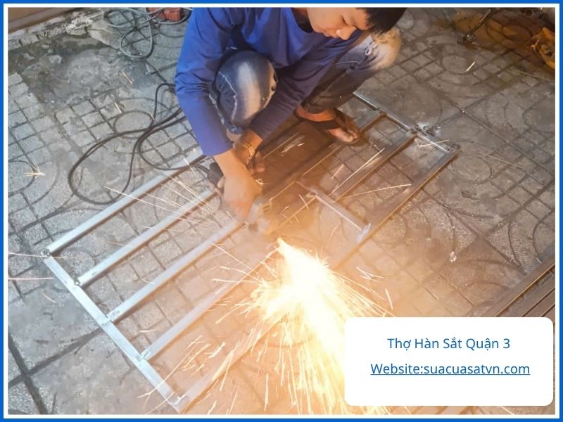Dịch Vụ Thợ Hàn Sắt Quận 3 Tại Nhà Uy Tín – Thi Công & Sửa Chữa Chuyên Nghiệp
