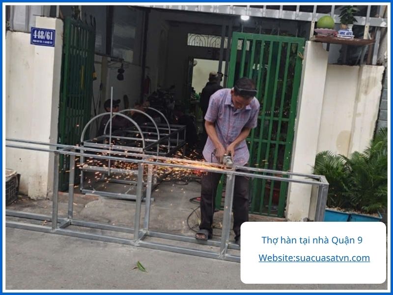 Thợ hàn tại nhà Quận 9 nhận những hạng mục nào
