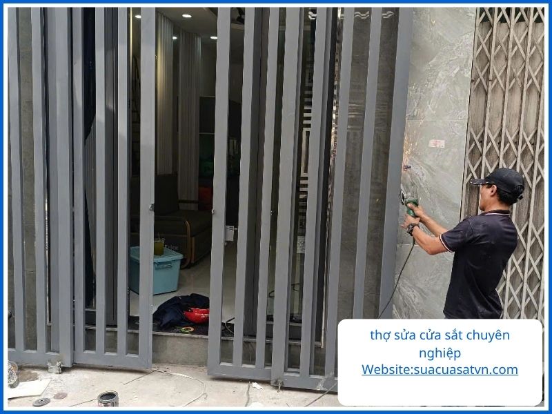 Các hạng mục sửa cửa sắt nhà bè chuyên nghiệp chúng tôi cung cấp